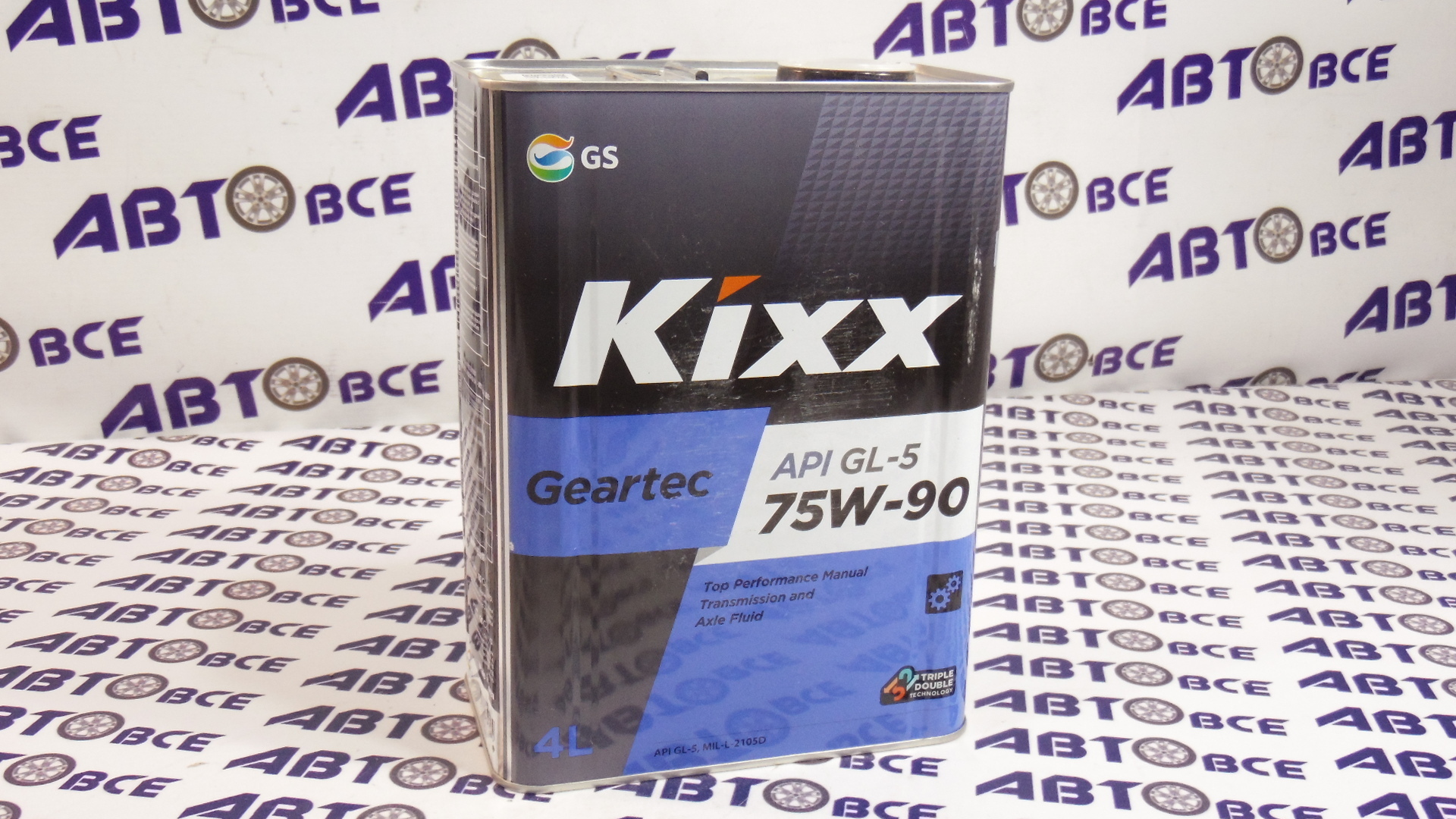 Масло трансмиссионное 75W90 GL-5 Geartec 4л KIXX